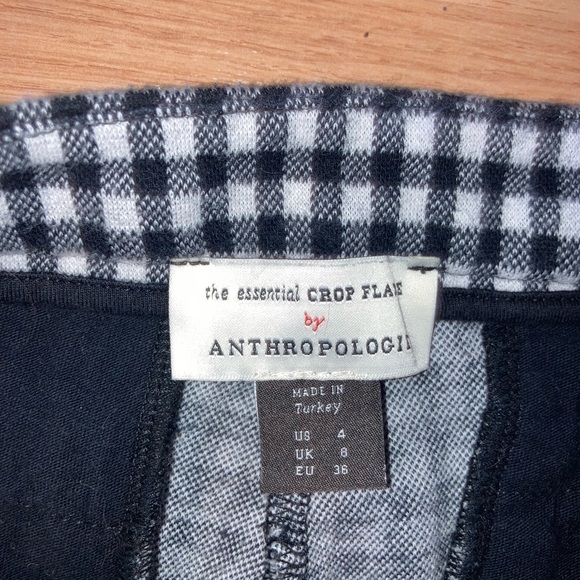 Anthropologie Womens pants plaid fabric size 4 - Picture 2 of 7